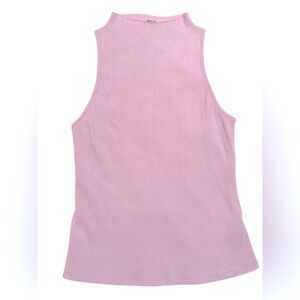 Maeve Ribbed Pink Tank Top/ Anthropologie